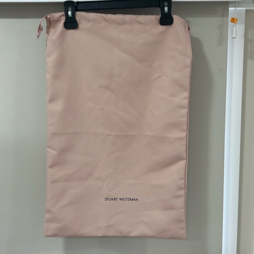 Stuart Weitzman boot cover Size large pink